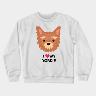 Yorkshire Terrier Dog Crewneck Sweatshirt